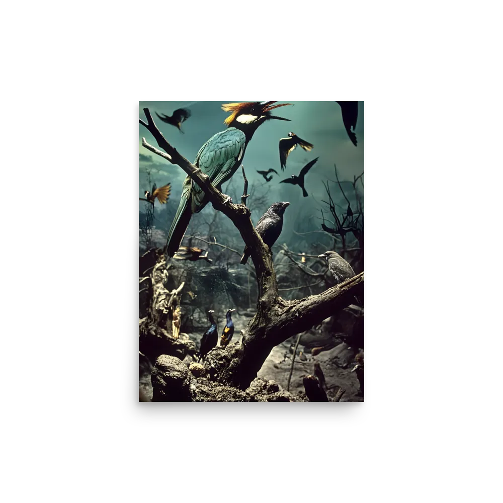Whispers of the Avian Realm | Poster | 12″×16″