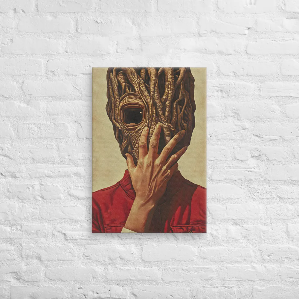 The Mask of Roots | Canvas | 18″×26″