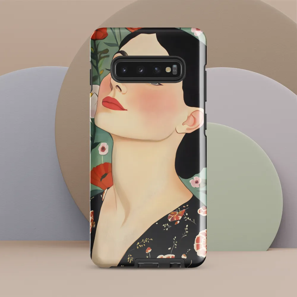 Elegance in Bloom | Phone Case |  S10 Plus | Tough Case | Glossy