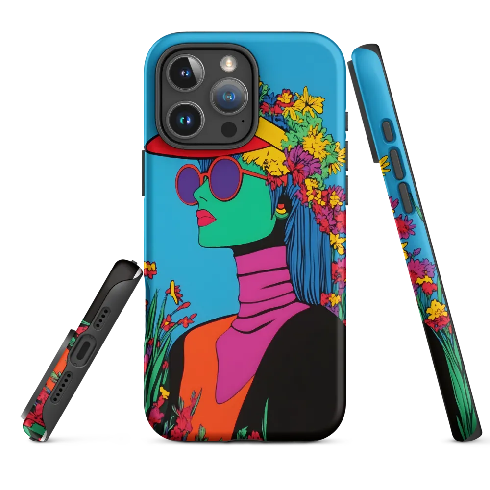 Botanical Elegance | Phone Case |  16 Pro Max | Tough Case | Matte