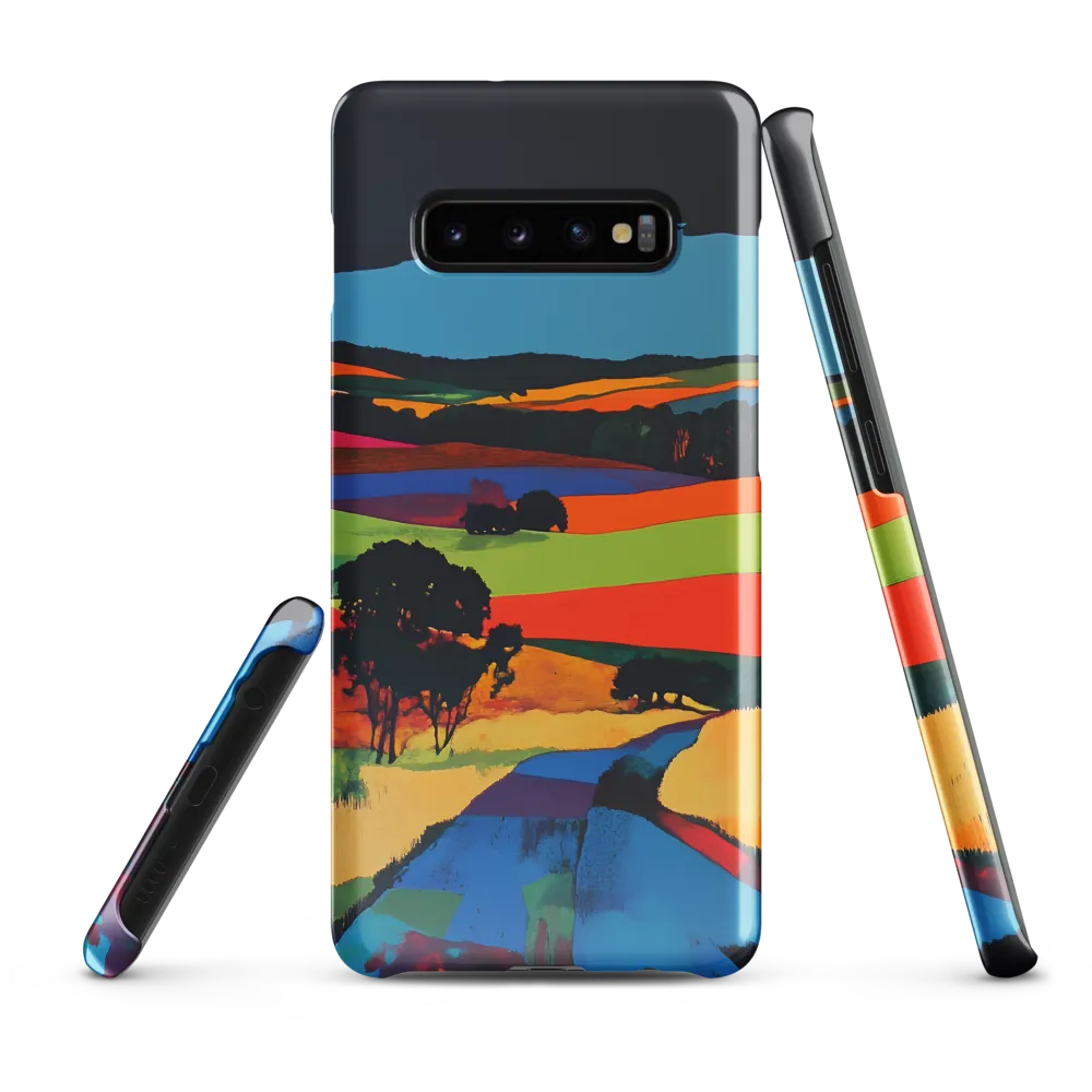 Vibrant Countryside | Phone Case |  S10 Plus | Snap Case | Glossy