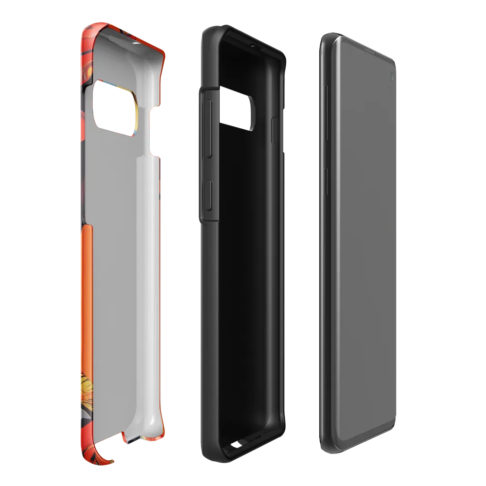 Vibrant Echoes of Identity | Phone Case |  S10 Plus | Tough Case | Glossy