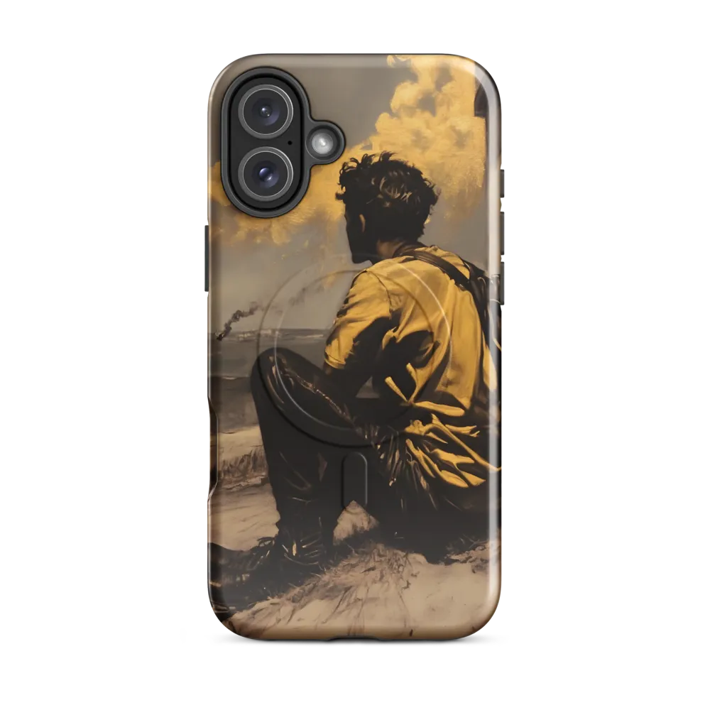 Reflections by the Shore | Phone Case |  16 Plus | MagSafe® Tough Case | Glossy