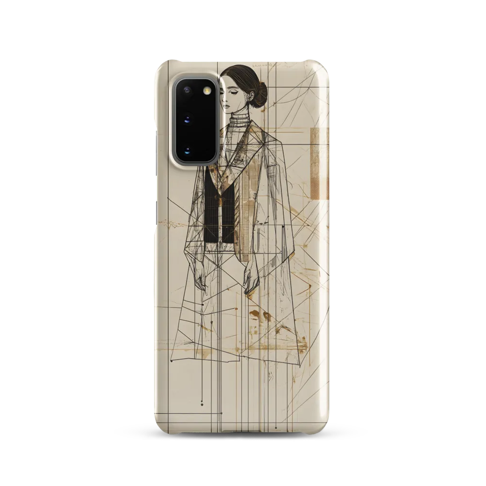 Elegance in Lines | Phone Case |  S20 | Snap Case | Glossy