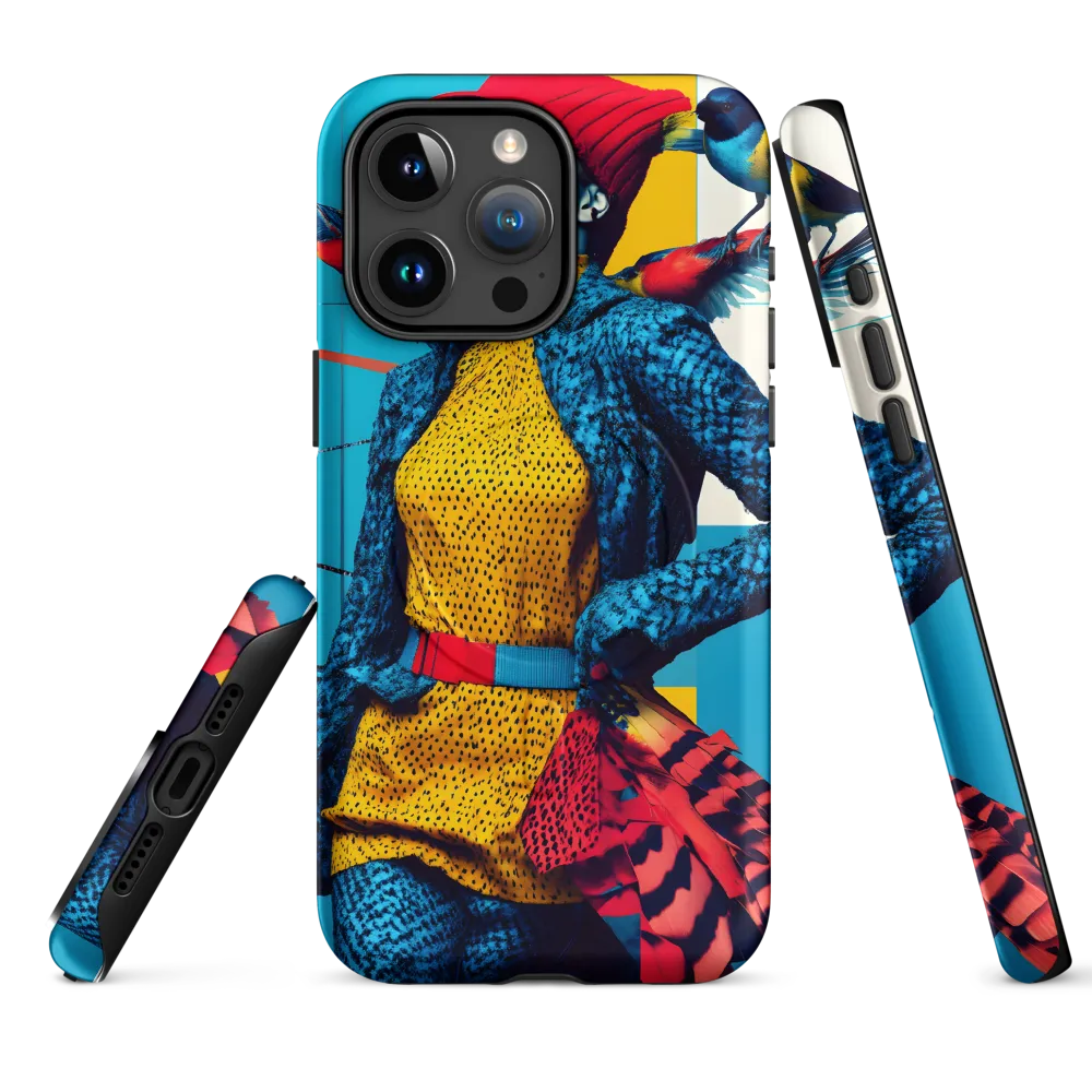 Vibrant Fusion of Nature and Fashion