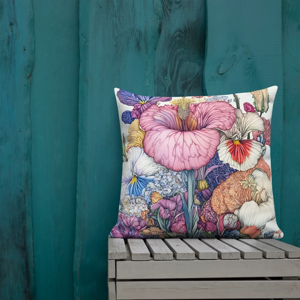 Blooming Opulence | Pillow & Pillow Case | Multiple Sizes