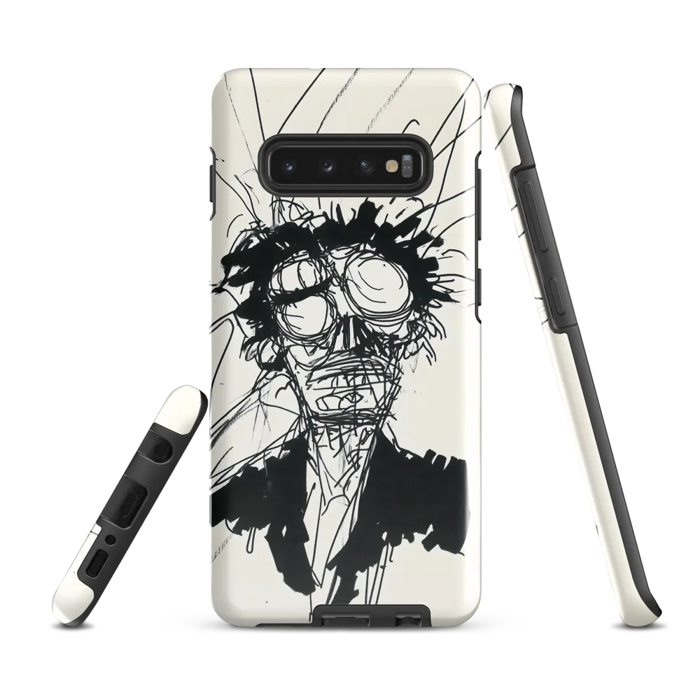 Chaos in Ink | Phone Case |  S10 Plus | Tough Case | Glossy