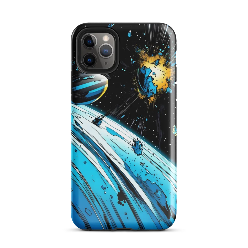 Cosmic Collision | Phone Case |  11 Pro Max | Tough Case | Glossy