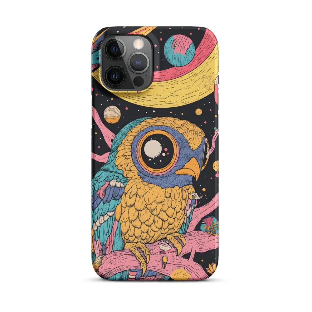 Whimsical Cosmic Owl