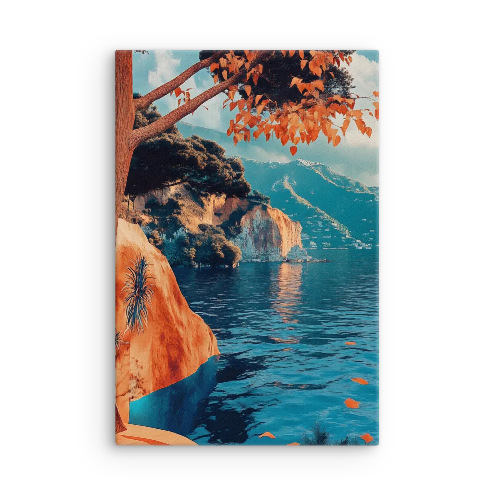 Elysian Waterscape | Thin Canvas | 12″×18″