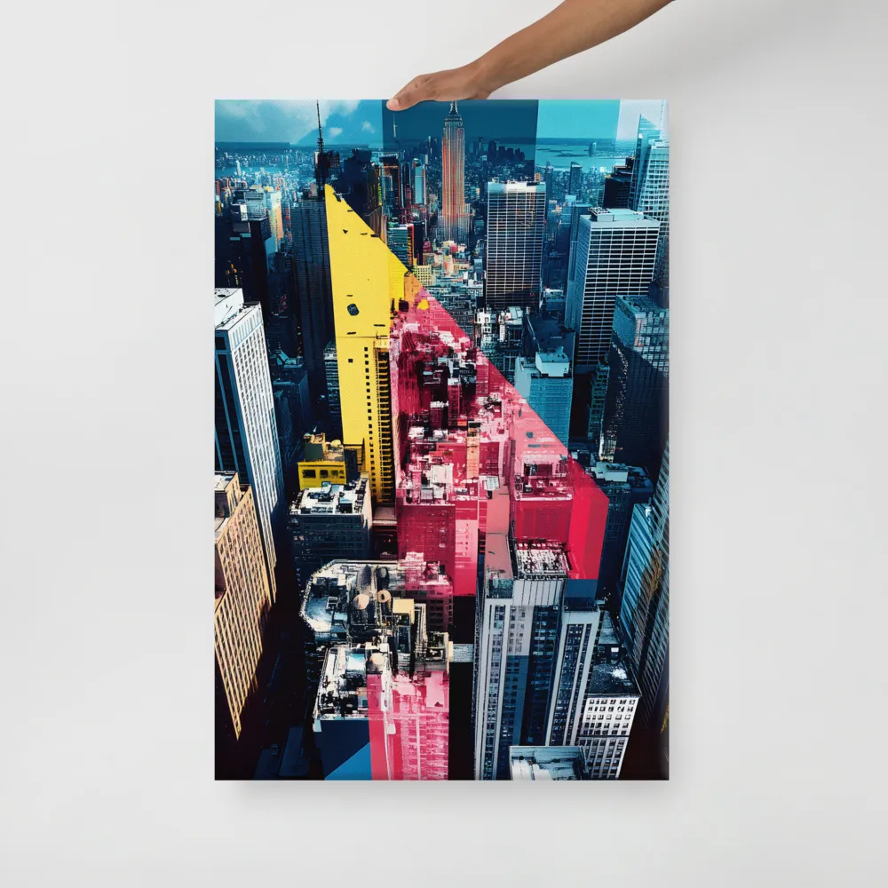 Dynamic Urban Symphony | Canvas | 24″×36″