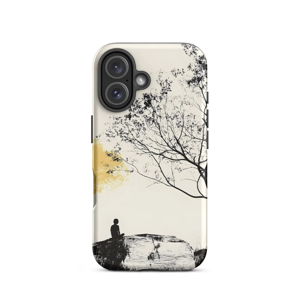 Whispers of Solitude | Phone Case |  16 | Tough Case | Matte