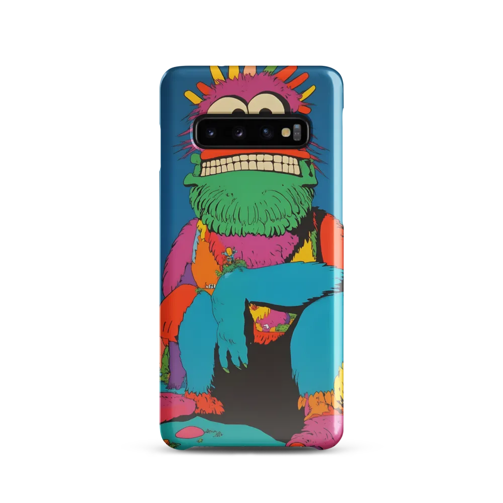 Whimsical Giant: A Playful Monster Encounter | Phone Case |  S10 | Snap Case | Glossy