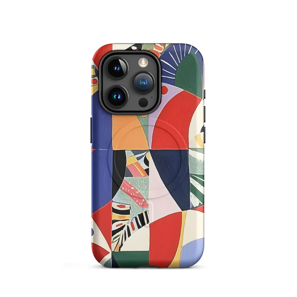 Dynamic Mosaic Symmetry | Phone Case |  15 Pro | MagSafe® Tough Case | Matte