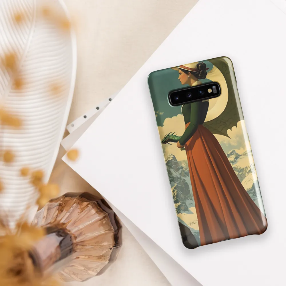 Mystic Harmony: The Dragon Keeper | Phone Case |  S10 Plus | Snap Case | Glossy