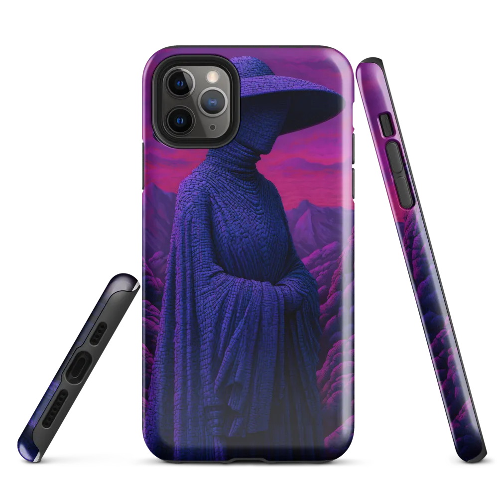 The Enigma of the Cloaked Figure | Phone Case |  11 Pro Max | Tough Case | Glossy