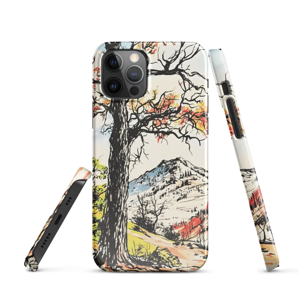 Autumn Majesty: The Guardian Tree | Phone Case |  12 Pro | Snap Case | Glossy