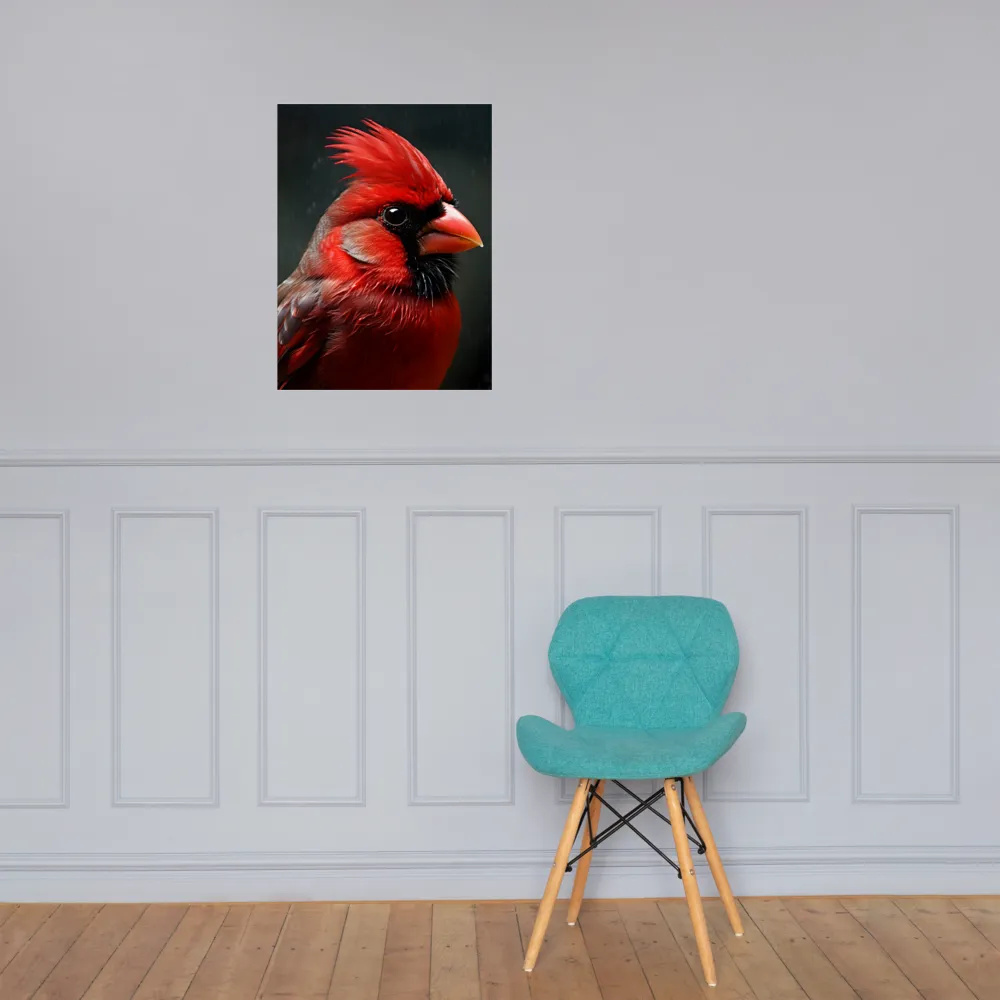 The Bold Cardinal | Poster | 18″×24″