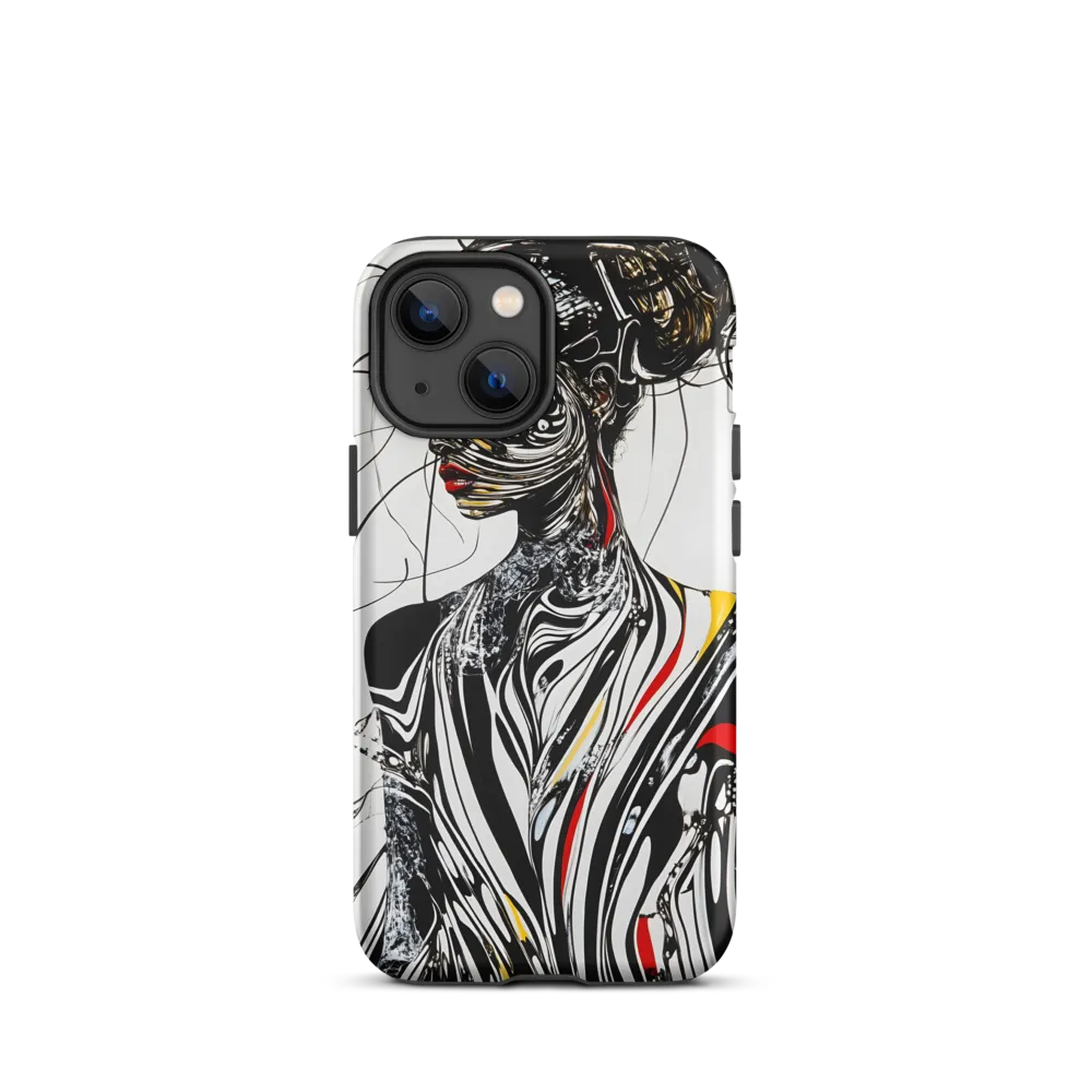 Whispers of the Abstract | Phone Case |  13 mini | Tough Case | Matte