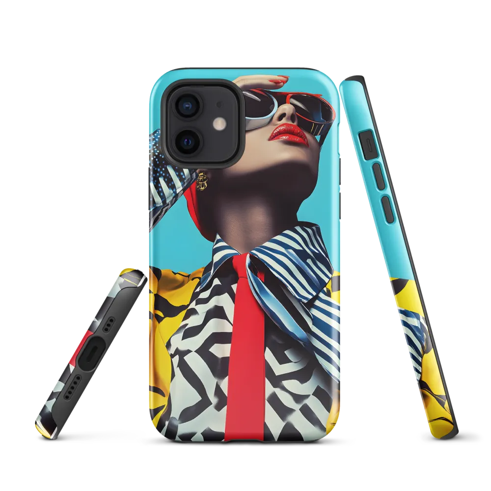 Chic Confidence in Bold Patterns