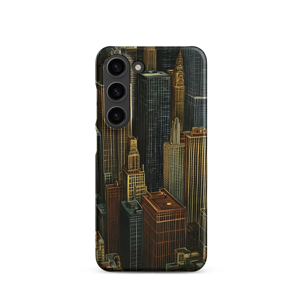 Urban Elegance: A Golden Cityscape