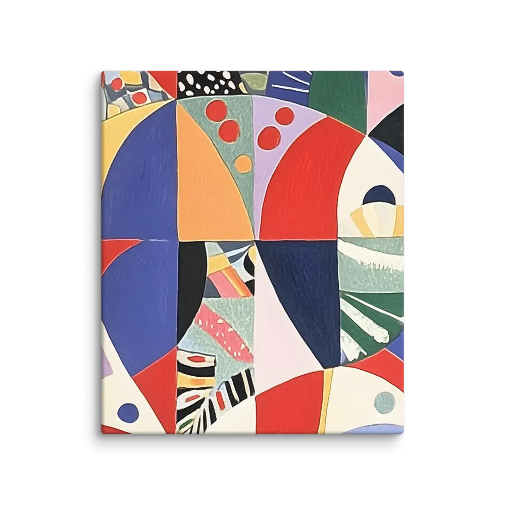 Dynamic Mosaic Symmetry | Canvas | 20″×24″