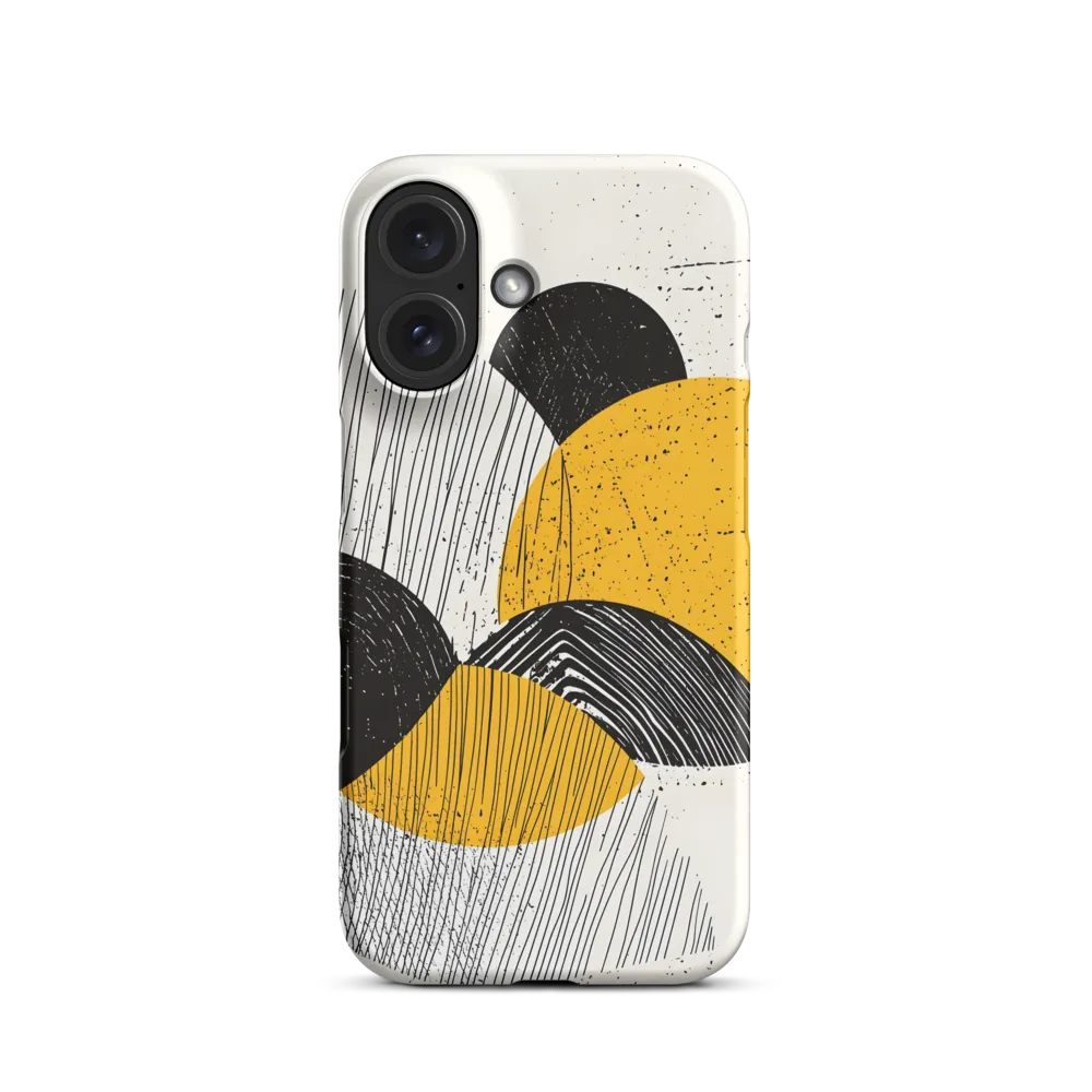 Dynamic Harmony in Black and Yellow