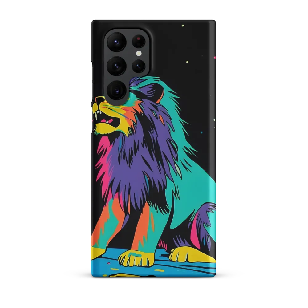 Roaring Colors: The Neon Lion