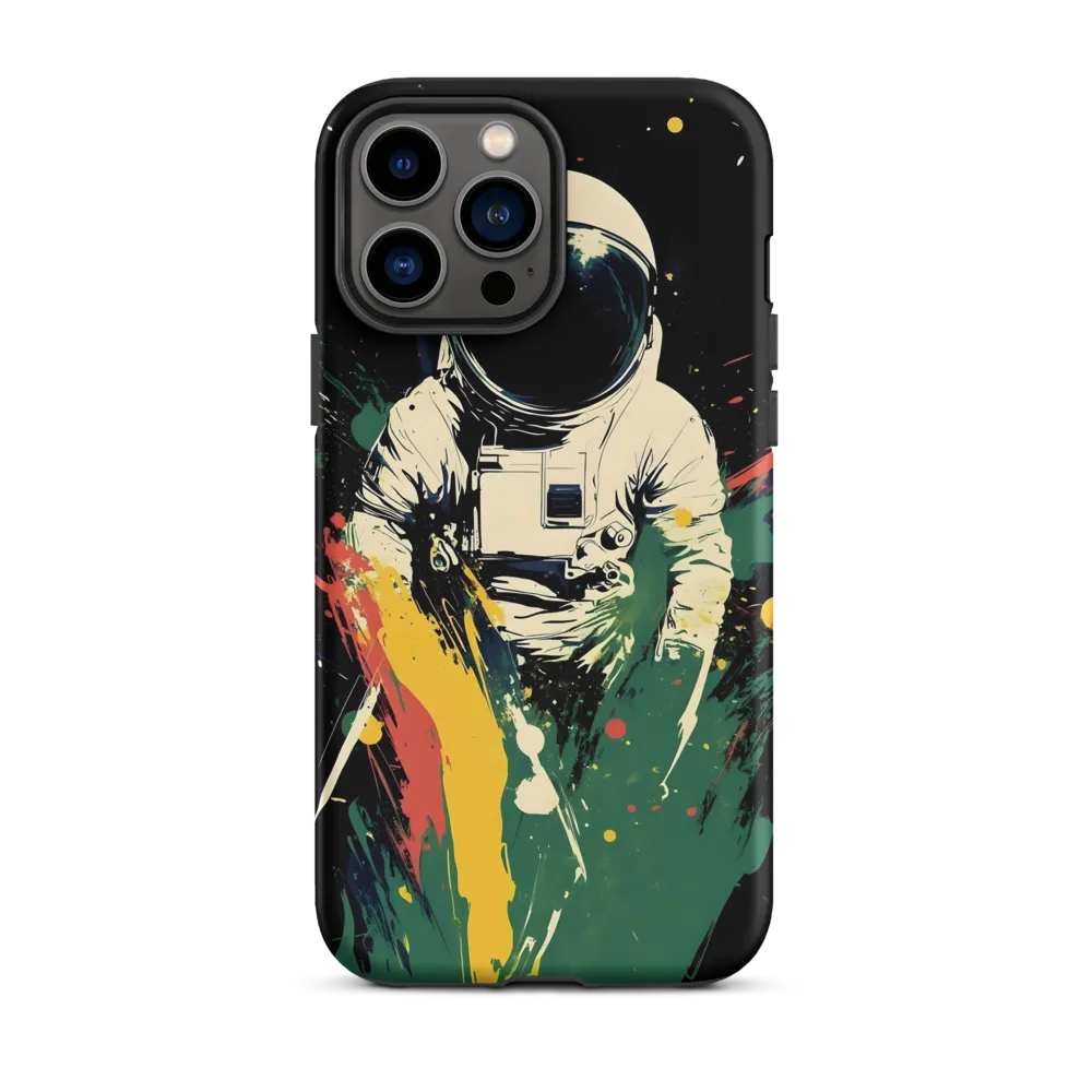 Cosmic Splash: The Astronaut's Journey