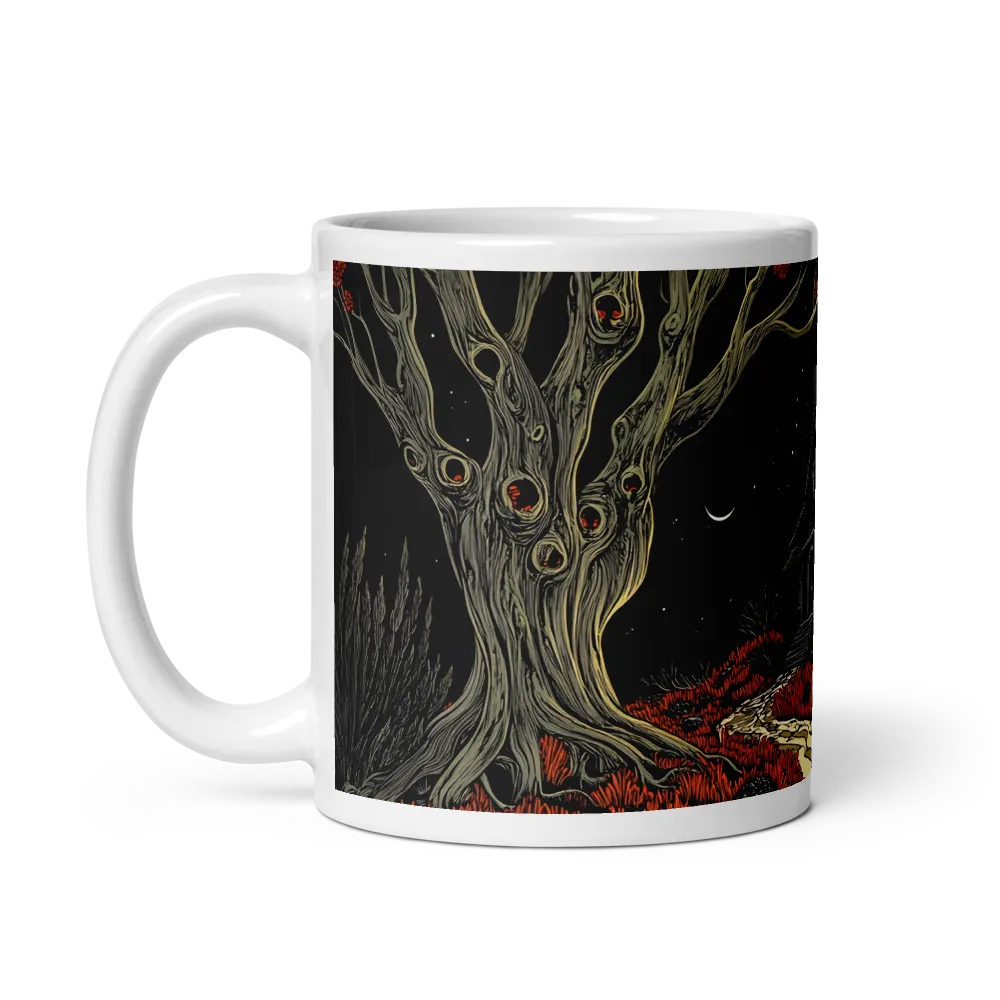 Whispers of the Night | Mug with White inside | 11 oz