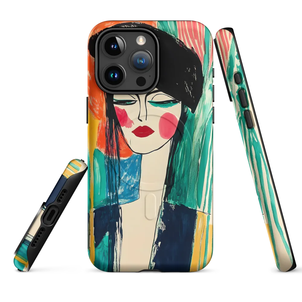 Portrait of Confidence | Phone Case |  15 Pro Max | MagSafe® Tough Case | Matte
