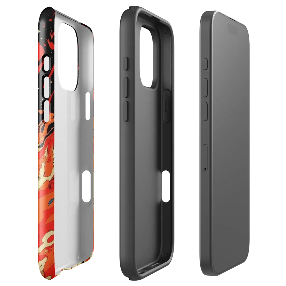 Cosmic Descent of the Astronaut | Phone Case |  16 Pro Max | Tough Case | Glossy