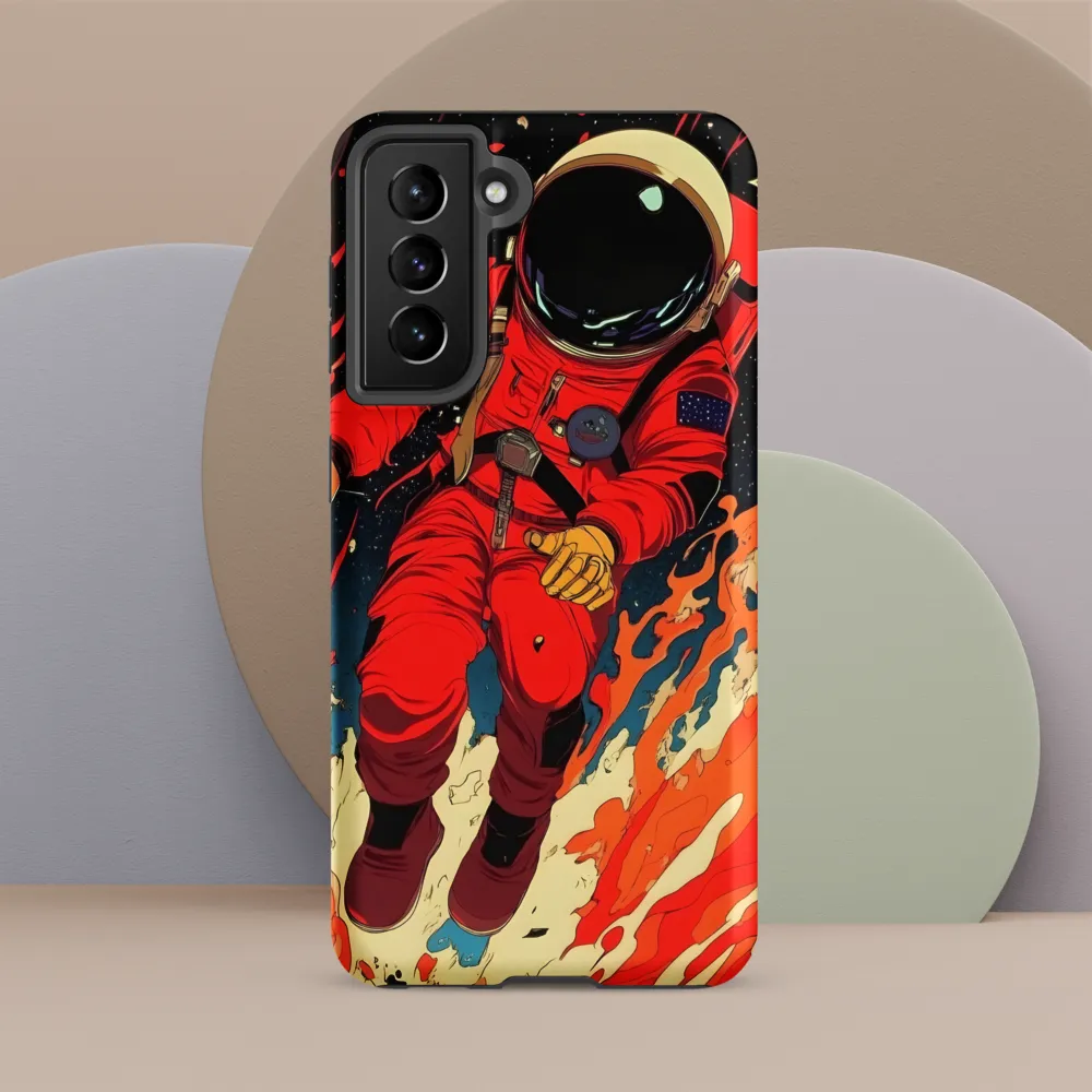 Cosmic Descent of the Astronaut