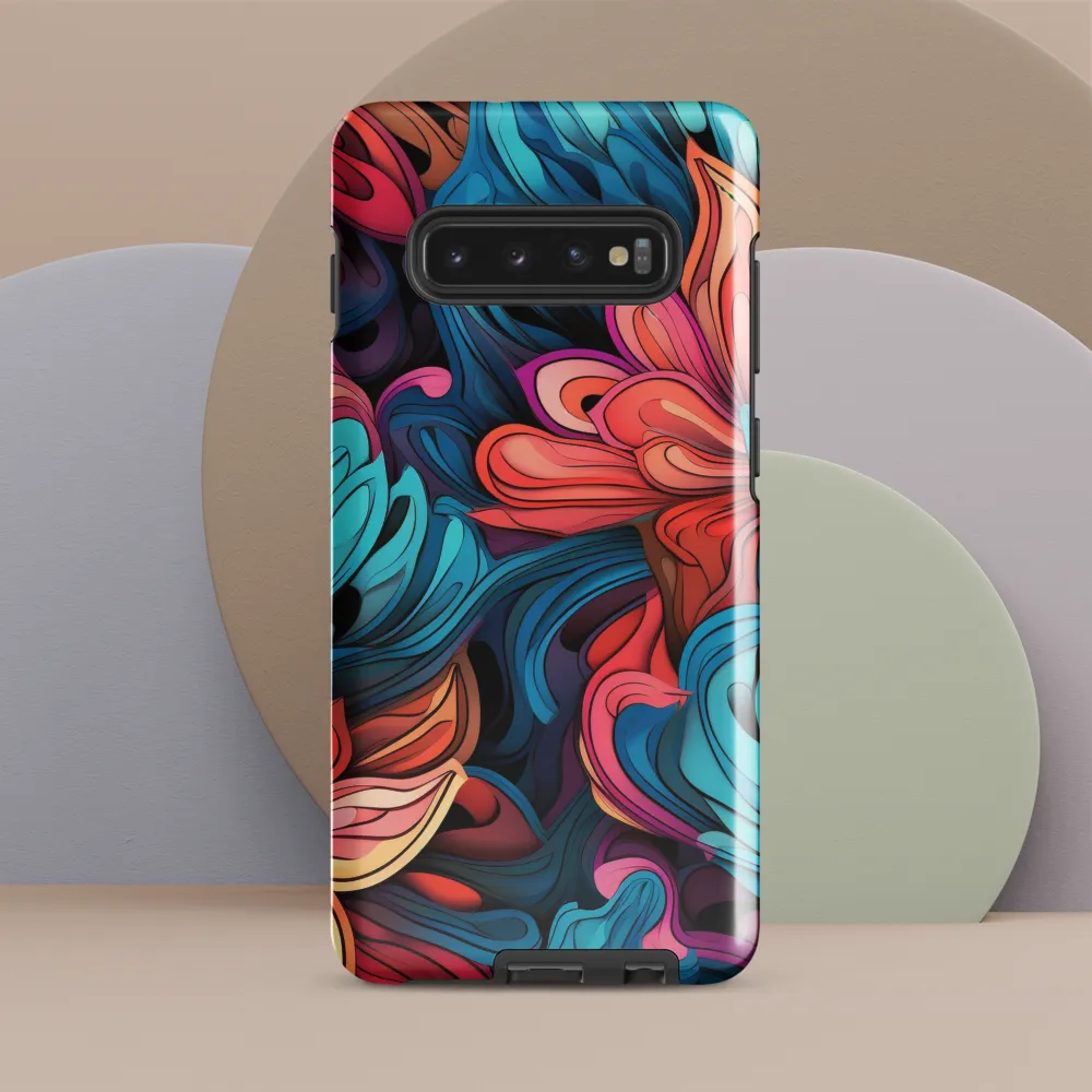 Floral Symphony | Phone Case |  S10 Plus | Tough Case | Glossy