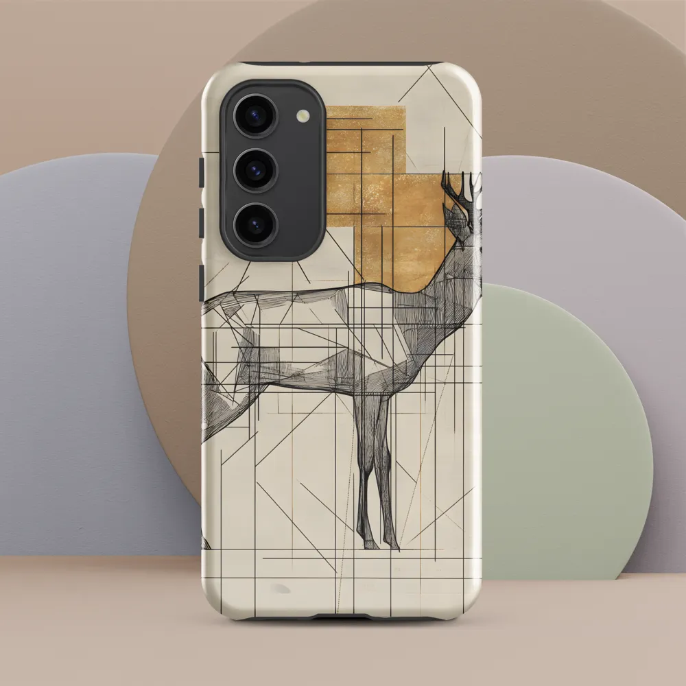 Geometric Elegance: The Majestic Deer