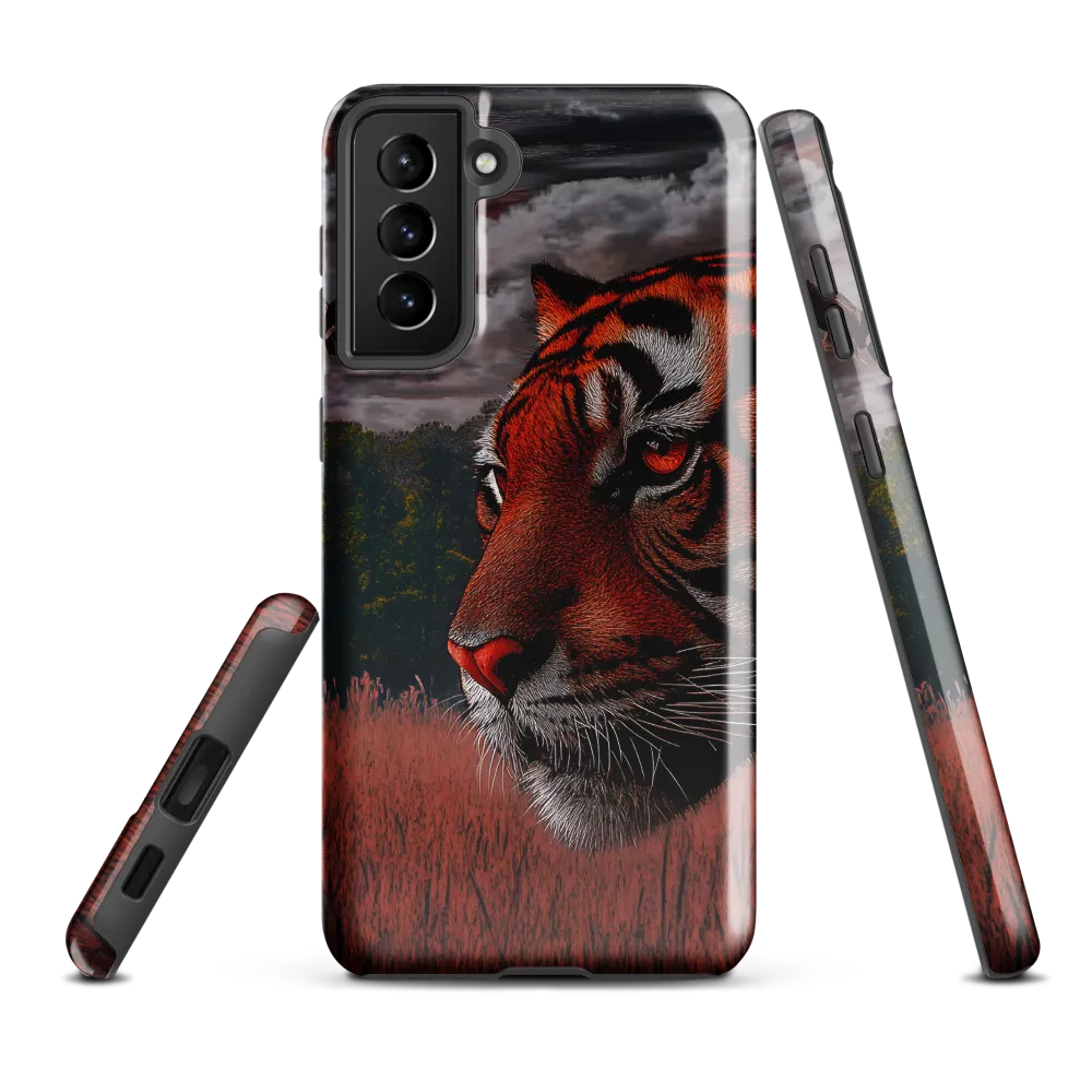 The Silent Guardian | Phone Case |  S21 Plus | Tough Case | Glossy