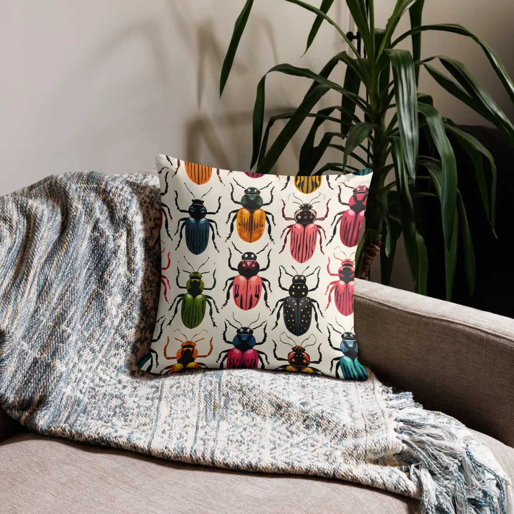 Beetle Serenade | Pillow & Pillow Case | Multiple Sizes