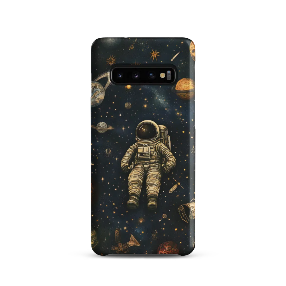 Cosmic Voyage: An Astronaut's Solitude