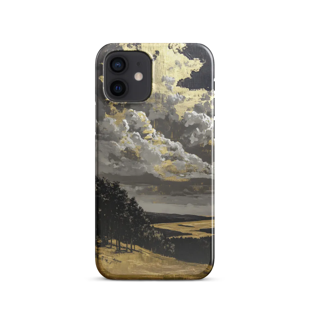Golden Serenity in a Dramatic Sky