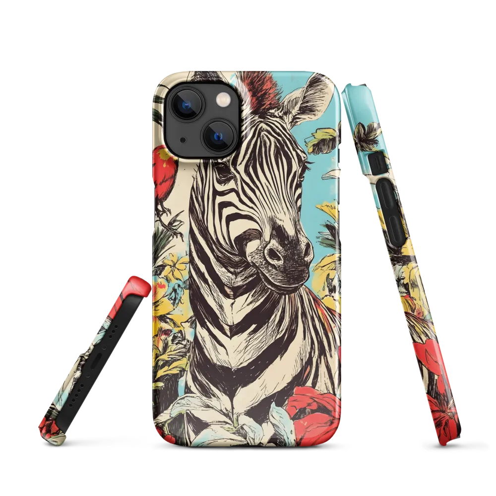 Zebra in Tropical Reverie