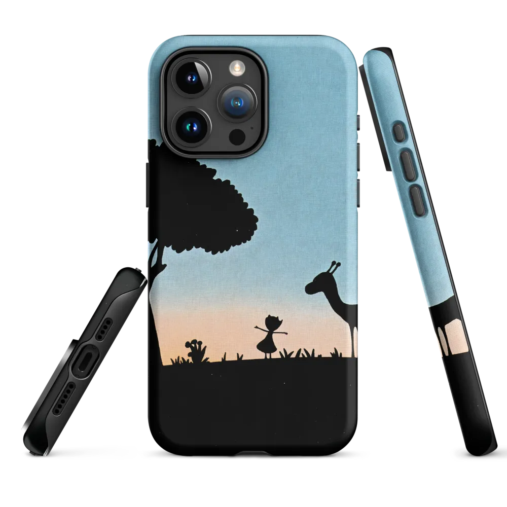 Curiosity in the Silhouette | Phone Case |  15 Pro Max | Tough Case | Matte