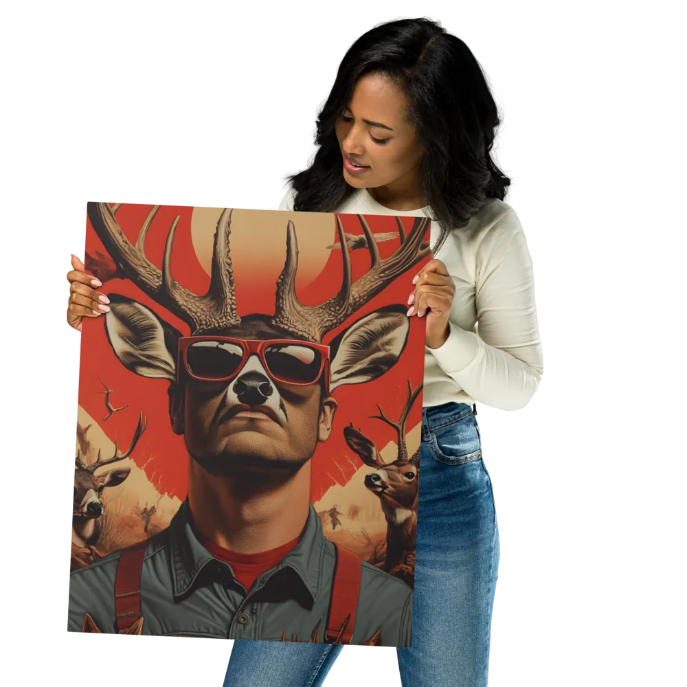 The Hunter's Spirit | Metal Print | 16″×20″