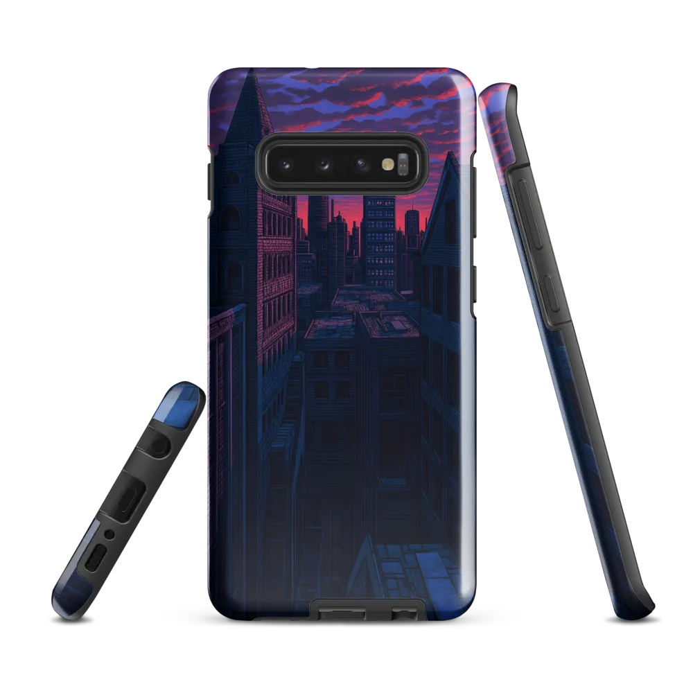 City of Secrets at Dusk | Phone Case |  S10 Plus | Tough Case | Glossy