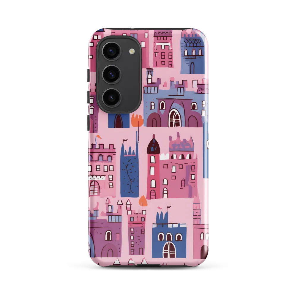 Whimsical Castles: A Playful Tapestry | Phone Case |  S23 Plus | Tough Case | Glossy