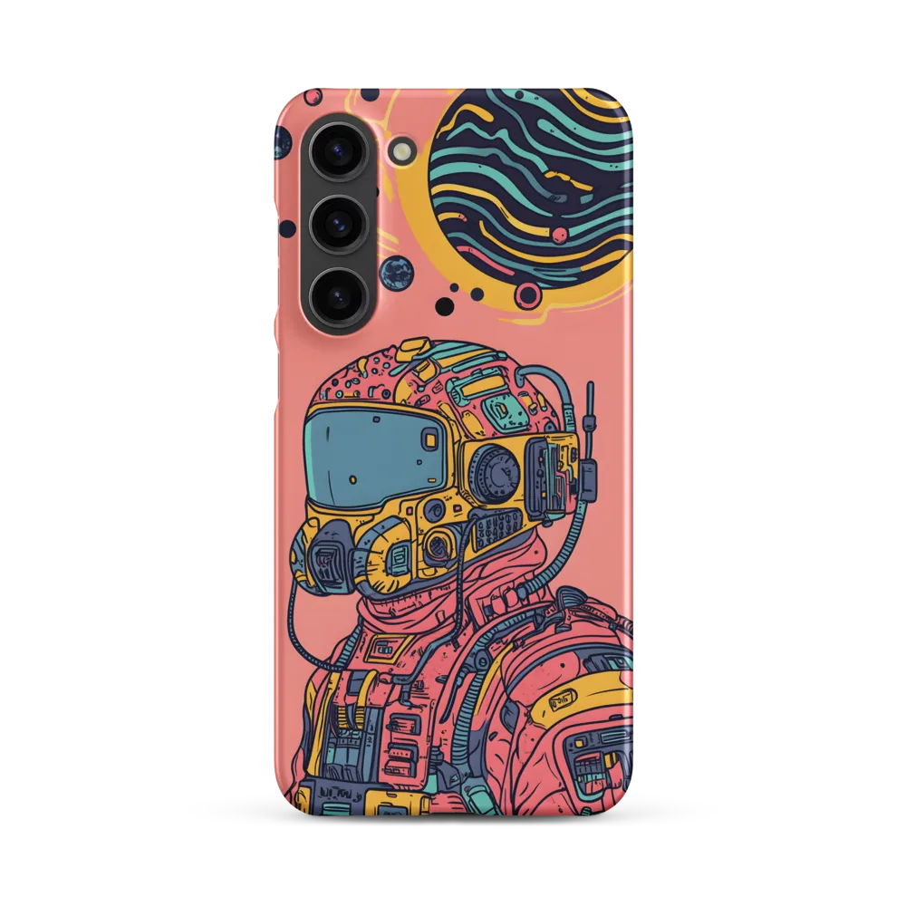 Exploration Beyond: A Digital Astronaut | Phone Case |  S23 Plus | Snap Case | Matte