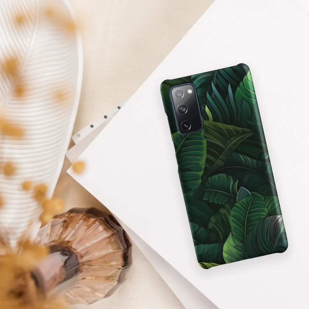 Lush Canopy: A Tropical Foliage Study