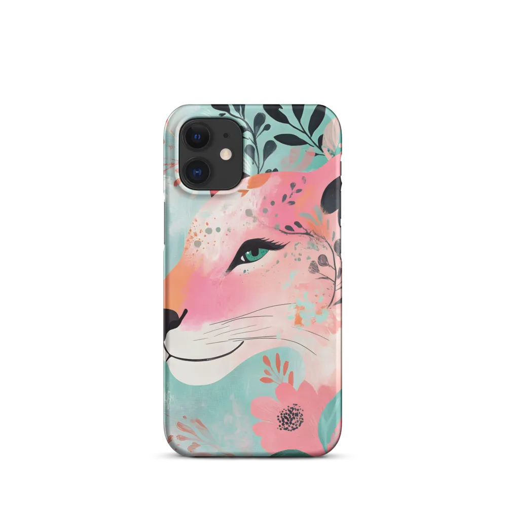 Whimsical Majesty: A Floral Lion