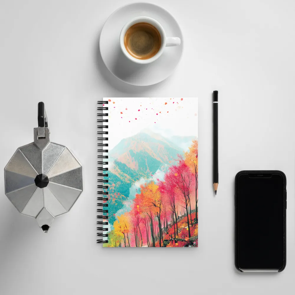 Autumn's Embrace | Spiral Notebook