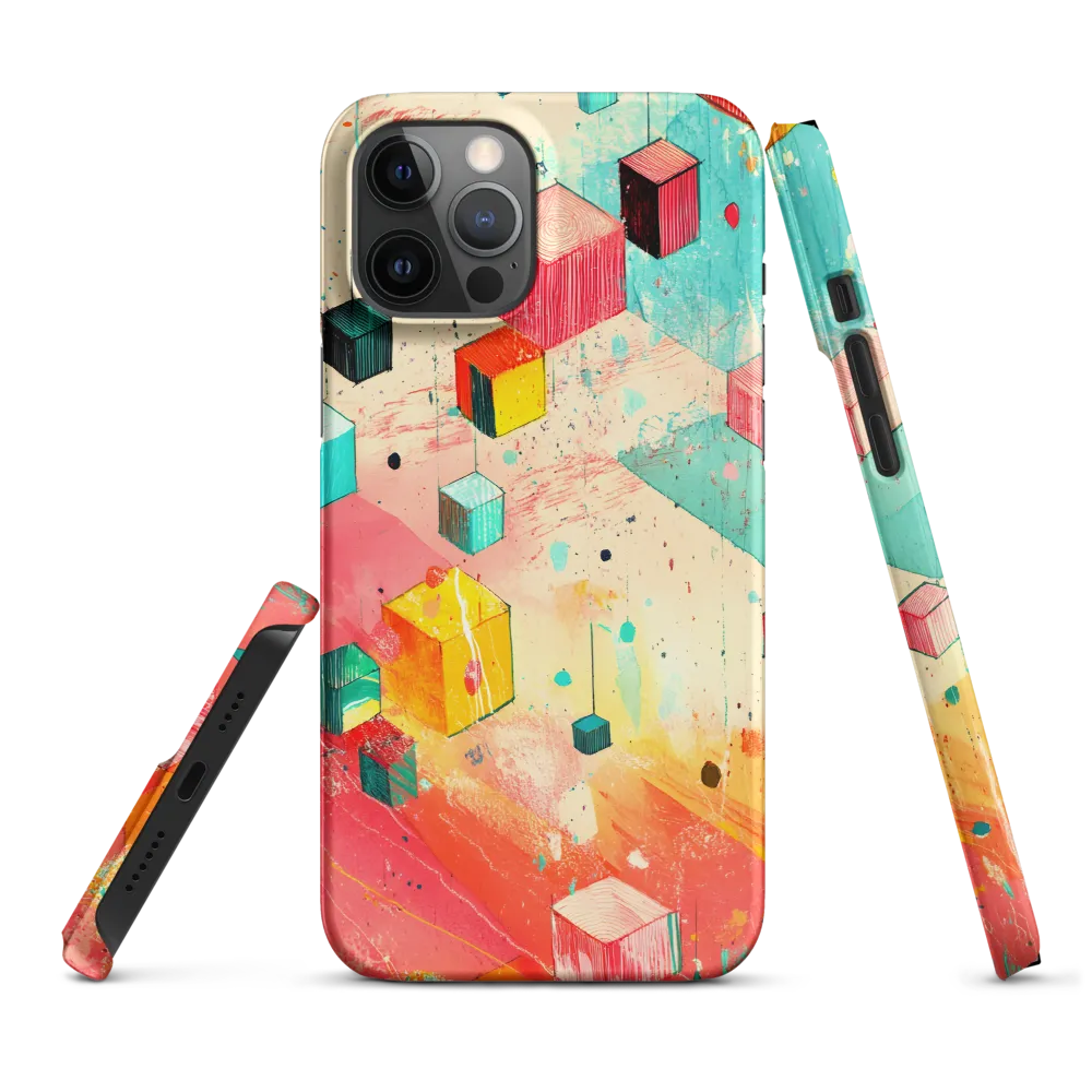 Suspended Cubes in Colorful Abstraction