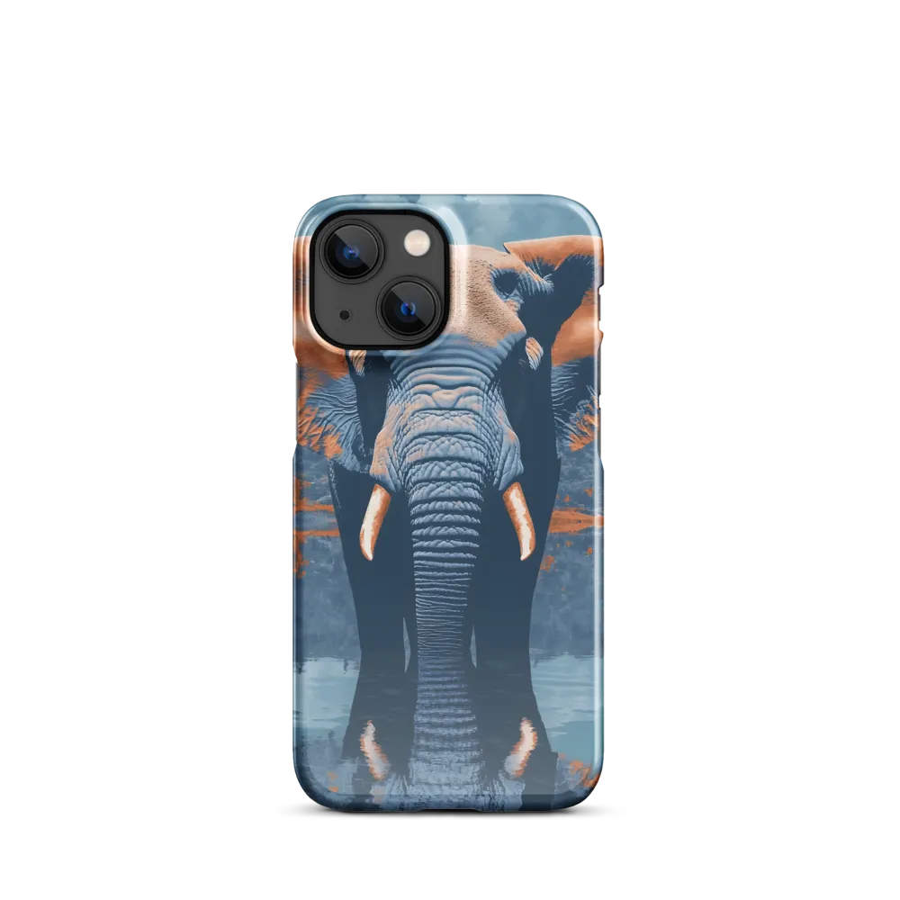 Majestic Reflection: The Elephant's Serenade